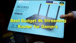 Best budget  Gaming Router with 4k Streaming _TP Link Archer AC 2300
