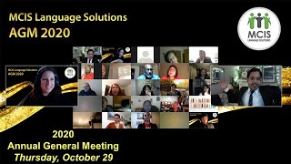 MCIS Language Solutions - FY2019/20 Virtual AGM - Full Stream
