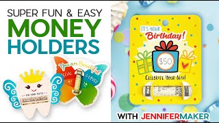 DIY Money Holder Cards - Two Ways to Make!