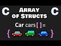 Arrays of structs are easy! 🗄️