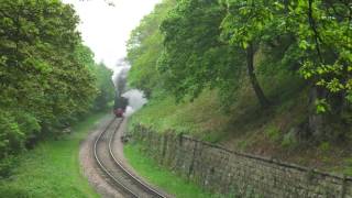 S160 No. 6046 on North Yorkshire Moors Railway - 4K UHD