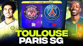 🔴 TOULOUSE - PSG | Retour de Mbappé au Stadium ! ( tfc vs paris ) | LIGUE 1 - LIVE/DIRECT