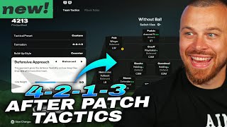 After Refresh Update Patch Best \u0026 Most Reliable Formation 4-2-1-3 (Insane CUSTOM TACTICS \u0026 ROLES)