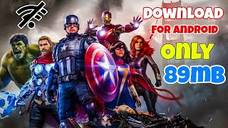 The Avengers Game For Android PPSSPP Highly Compressed Only 89mb
