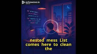 Learn Python Nested Loops & List Comprehension – Catchy Coding Song for Beginners! (Song 9)