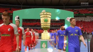 SC Freiburg – RB Leipzig Highlights | DFB-Pokal Finale 2022 | FIFA 21 Simulation [GER]