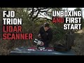 FJD Trion LiDAR Scanner | Unboxing and First Start | 3D LiDAR Laser Scanner