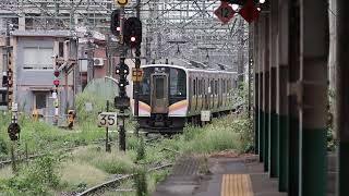 【臨時】上越線　小千谷行き 長岡駅出発