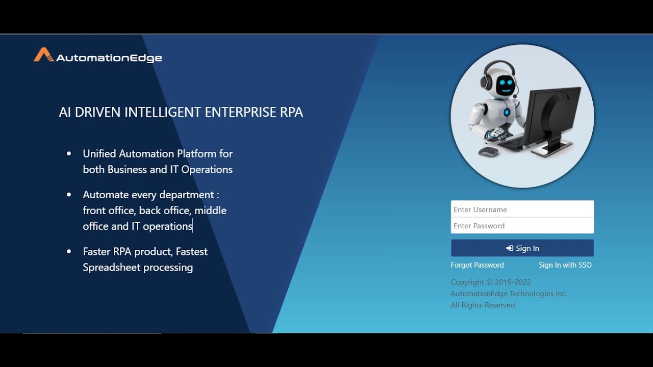 Automationedge Introduction Video Rpa Youtube