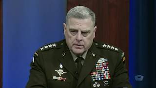Gen. Mark Milley discusses COVID-19's impact on readiness