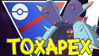 TOXAPEX has GREAT PLAY despite the GROUND META of Great League | Pokemon GO Battle League