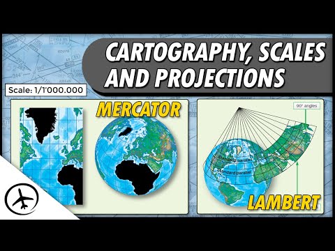 What is the role of map scale and projection in reading maps?
