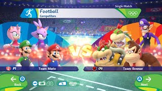 Mario & Sonic at the Rio 2016 Olympic Games - Football #1 (Team All-Around)