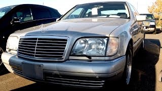 1996 Mercedes Benz S600L 18K LHD - Japan Car Auctions - Auto Access Japan