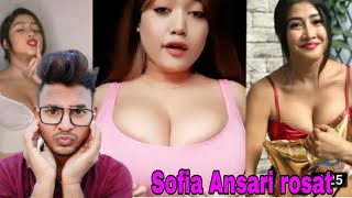 Sofia Ansari hot Instagram reels rosar video|| Desi boy