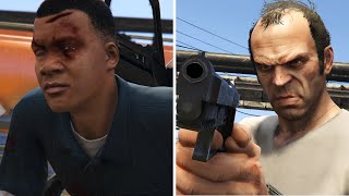 GTA 5 Trevor Kills Franklin in the final mission