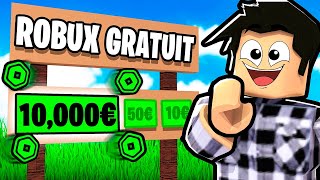 Ce Jeu Roblox te donne vraiment DES ROBUX GRATUIT