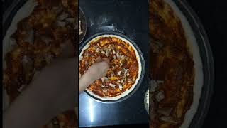 Homemade quick pizza recipe #pizzalover #like #subscriber #shortvideo