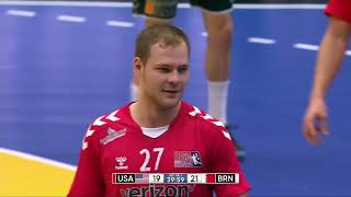 Was war das denn? US-Amerikaner beißt kräftig zu! | SDTV Handball