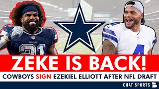 BREAKING: Ezekiel Elliott RETURNING To The Dallas Cowboys After 2024 NFL Draft |