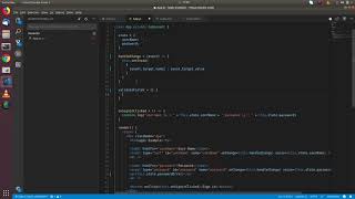 React Login Form Example[5]: validating fields JS way