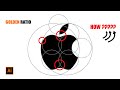 Logo Apple Rasio Emas | Tutorial Adobe Ilustrator