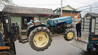 Genius Girl: Reviving and Restarting a Rusted Farm Machine Abandoned for Years