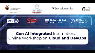 Day 1 | Gen AI integrated International Online Workshop on Cloud and DevOps