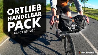 ORTLIEB TRADABLE PACK QR | GRAVEL TEST | ROADBIKE PARTY