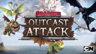 DreamWorks' Dragons Outcast Attack - New "Dragons: Defenders of Berk" game