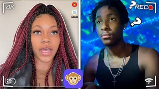 Trolling On Monkey App😭|| Wait She…😳