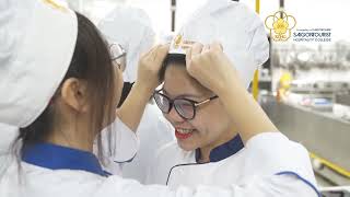 Học sinh THCS trải nghiệm học nghề nấu ăn, làm bánh,.. tại STHC