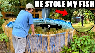 I CAUGHT THE THIEF STEALING MY FISH… (COPS CALLED)