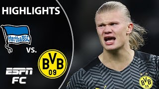 Borussia Dortmund STUNNED in 3-2 loss to Hertha Berlin | Bundesliga Highlights | ESPN FC