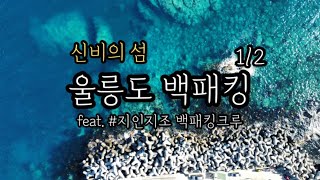 울릉도백패킹 / 초보백패커 / 울릉도 100km 환종주 1/2 / 저동항~학포항 / 울릉도 스노쿨링 / 지인지조 백패킹크루