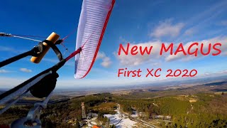 First XC flight 2020 on new MAGUS from MAC Para