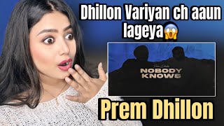 NOBODY KNOWS (Official Song) Prem Dhillon | RASS | Latest Punjabi Songs 2023