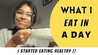 What I Eat In a Day | I Started Eating Healthy | ComyCub