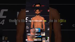 Dc is Shocked by looking at Anshul Jubli's Popularity 💀🇮🇳❤️‍🔥  #ufc #ufc294 #mma #anshuljubli #edits