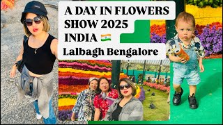 Petals in Paradise||The Lalbagh Flower Show ​⁠2025 Republic Day #bengaluru  @LuluNagaVlog #india 🇮🇳