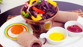 ምርጥ የሸክላ ጥብስ አሰራር በኤርፍራየር!How to make Ethiopian food Shekla tibs in air fryer?