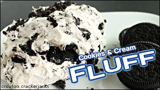 Cookies \u0026 Cream Fluff!! - Homemade Oreo Dessert Recipe