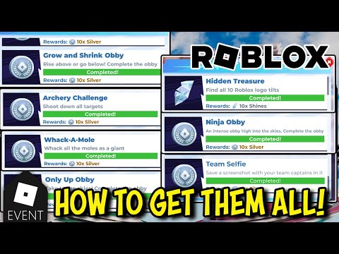 [EVENT] How to get ALL QUEST BADGES in the GAME HUB – Roblox