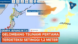 Gempa M 7,4 Landa Jepang, Ada Peringatan Tsunami