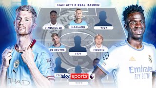The ULTIMATE Real Madrid x Man City Combined XI 🌟 | Saturday Social ft Buvey & Dougie Critchley