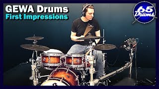 An Early Look At Gewa's Upcoming Electronic Drums (First Impressions)