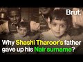 Shashi Tharoor's tryst with caste