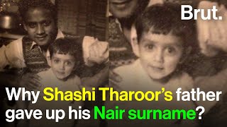Shashi Tharoor's tryst with caste