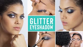 How To Apply Glitter Eyeshadow | Glamrs Masterclass With Pallavi Symons