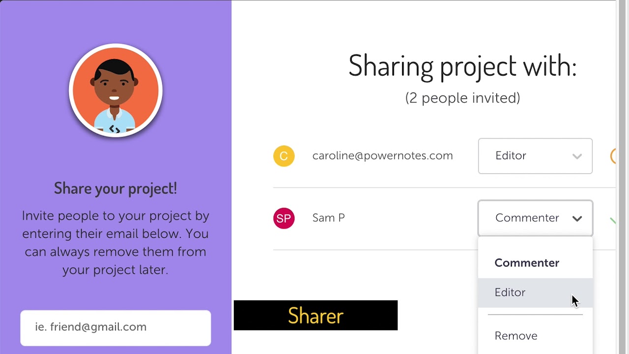 Sharing And Collaborating With Powernotes Youtube